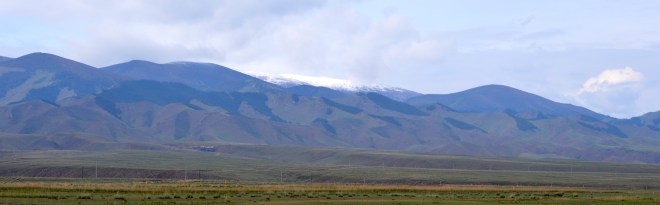 We squealed with Joy when we saw our first snow capped peaks.