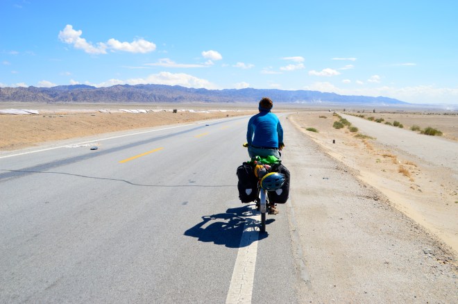Covering the last 160kms to Dunhuang.