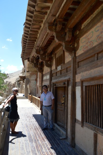 Jude and our guide Michael.