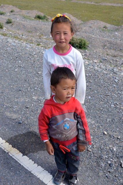 Many children request to have their photo taken.
