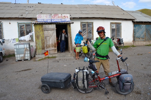 Everyone has their own cycling gear and style.