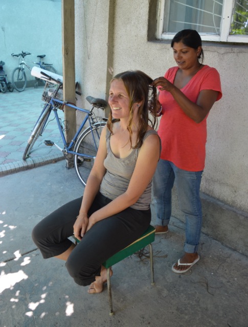 Mika cuts the locks off - best haircut ever (Thanks Mika!).