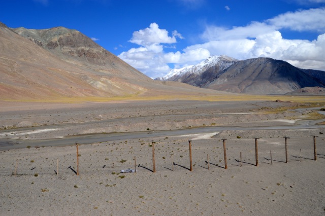 "Neutral" territory between China and Tajikistan, despite it being officially Tajikistan.