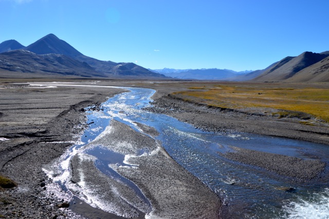 Don't be fooled, it's freezing.