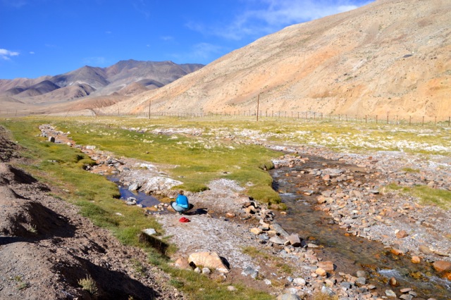 The river we were busted swimming naked in.