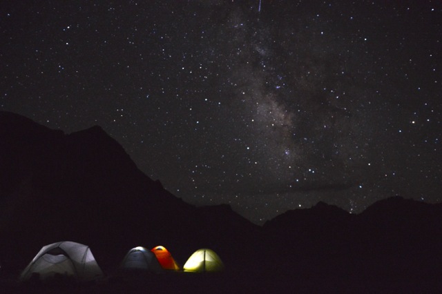 Under the Milky Way tonight.