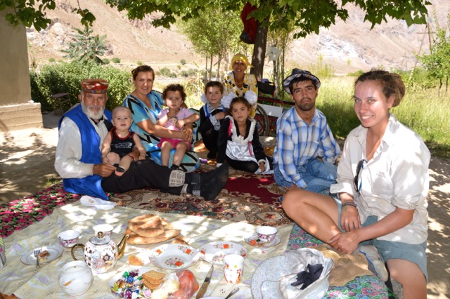 Chai never means just chai. Invites all round on the side of the road.