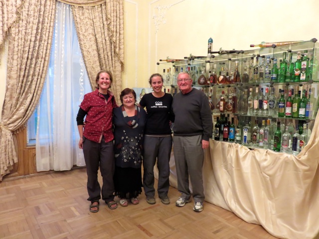 Our wine tasting lady was hilarious.