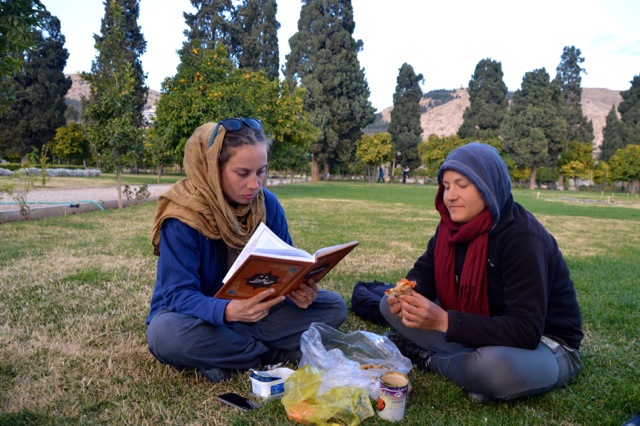 Waxing lyrical with Hafez.