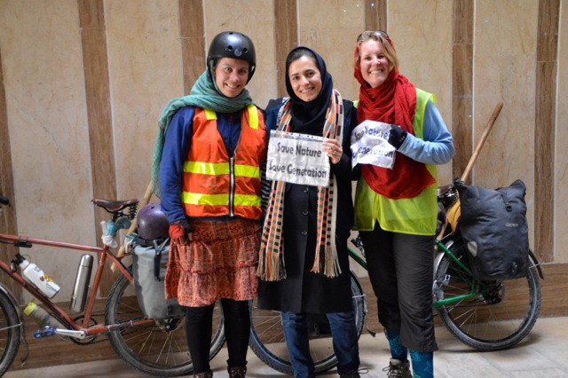 Our hosts had a great message to share with the world.