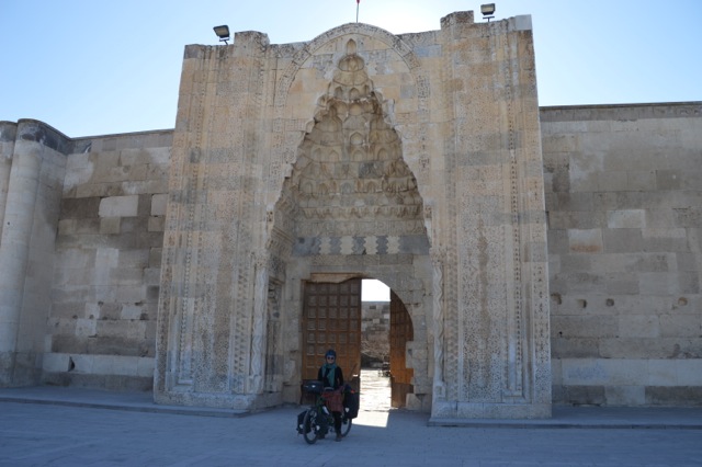 The caravanserai at Sultanhani.