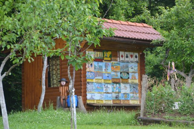 Apiaries - Slovenian style.