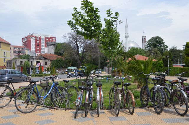 The biking capital of Albania.